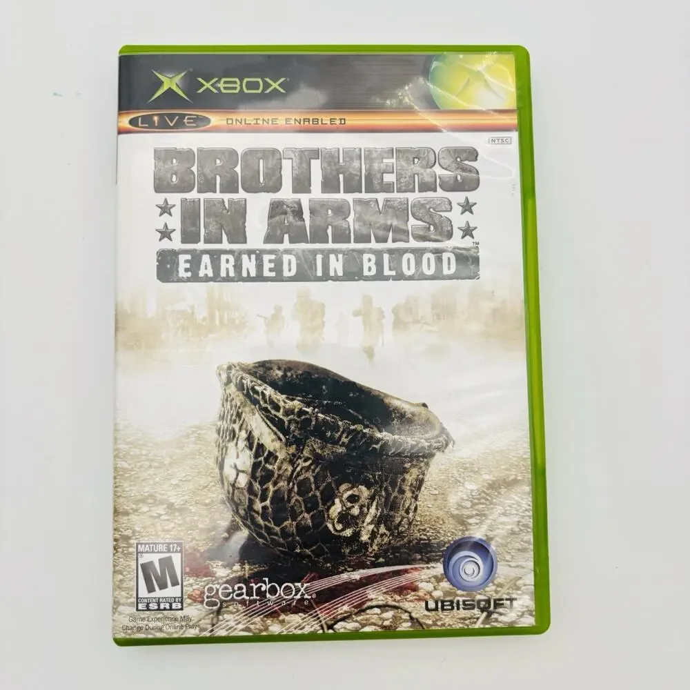 Brothers in Arms: Earned in Blood (Original Xbox) CIB COMPLETE & TESTED VG Cond